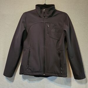The North Face Black Softshell Women's Full Zip Jacket Sz Small